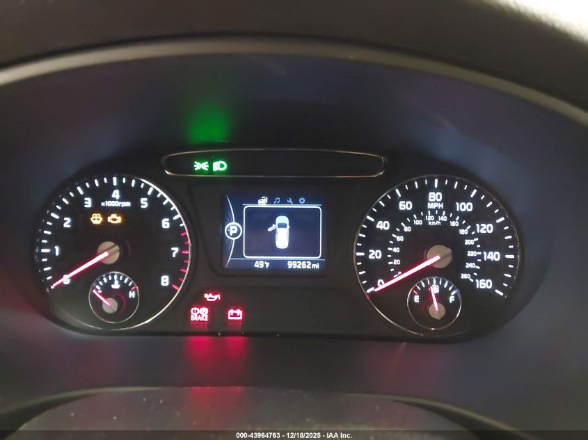 2016 Kia Sorento 2.4L L VIN: 5XYPG4A35GG004155 Lot: 43964763