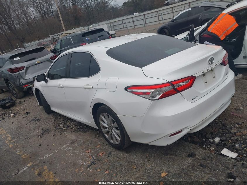 2019 Toyota Camry Le VIN: 4T1B11HK3KU752249 Lot: 43964774