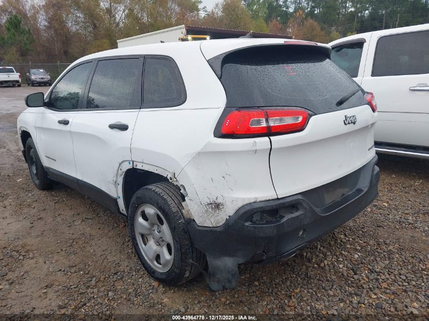 2014 Jeep Cherokee Sport VIN: 1C4PJLAB0EW168481 Lot: 43964778
