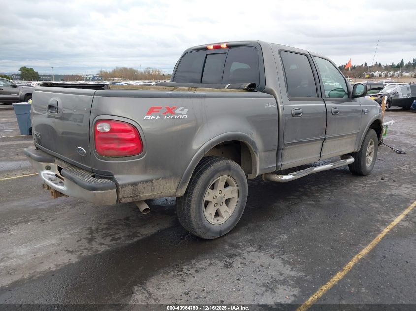 2002 Ford F-150 Lariat/Xlt VIN: 1FTRW08L32KA10534 Lot: 43964780