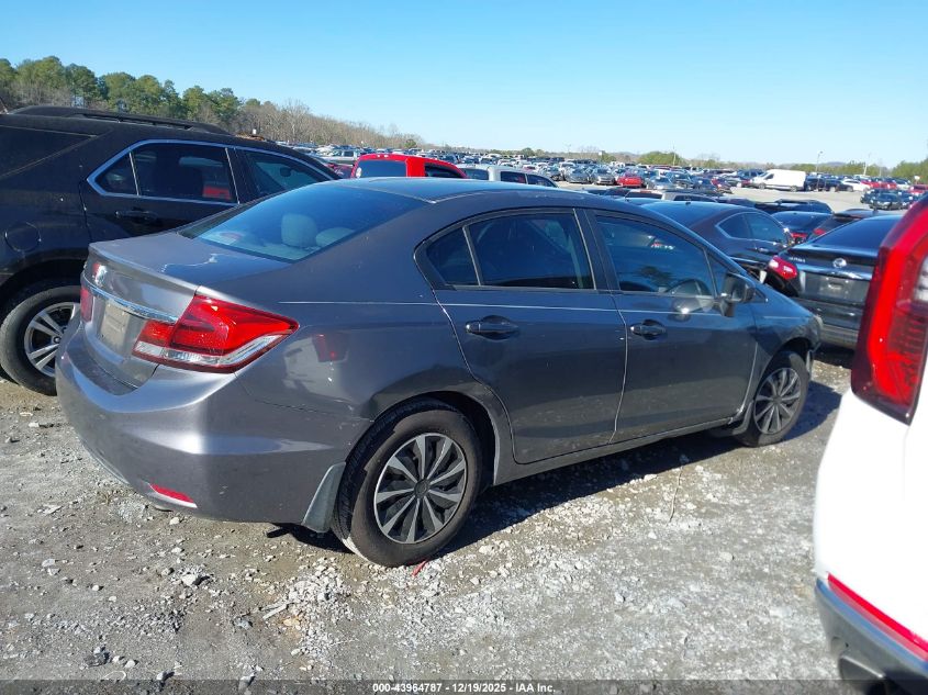 2014 Honda Civic Lx VIN: 2HGFB2F59EH512962 Lot: 43964787