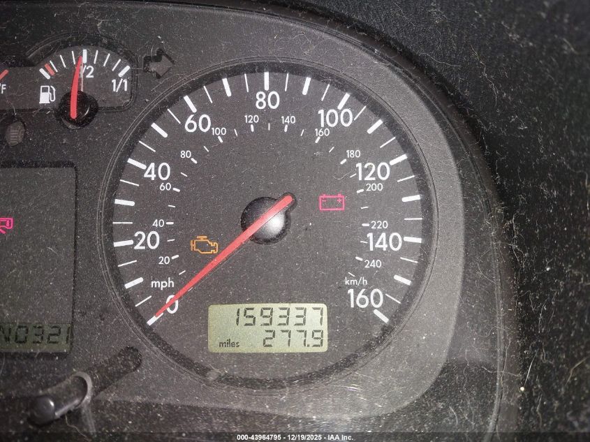 2003 Volkswagen Jetta Gl VIN: WVWRK61J43W303716 Lot: 43964795