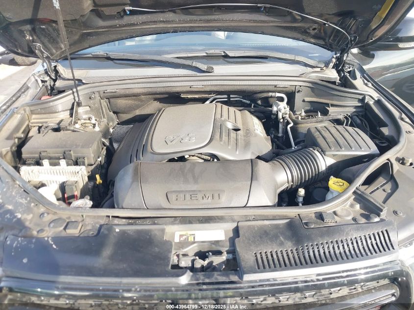 2017 Dodge Durango R/T Rwd VIN: 1C4SDHCT4HC636478 Lot: 43964799