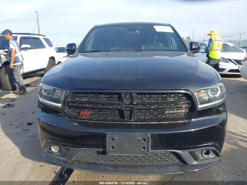 2017 Dodge Durango R/T Rwd VIN: 1C4SDHCT4HC636478 Lot: 43964799