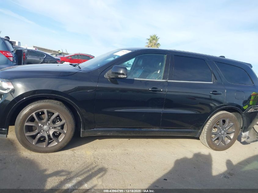 2017 Dodge Durango R/T Rwd VIN: 1C4SDHCT4HC636478 Lot: 43964799