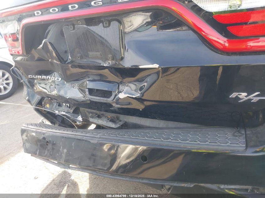2017 Dodge Durango R/T Rwd VIN: 1C4SDHCT4HC636478 Lot: 43964799