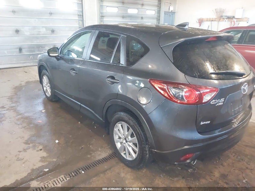 Vin: jm3ke4cy4g0875229, lot: 44460460, mazda cx-5 touring 20163