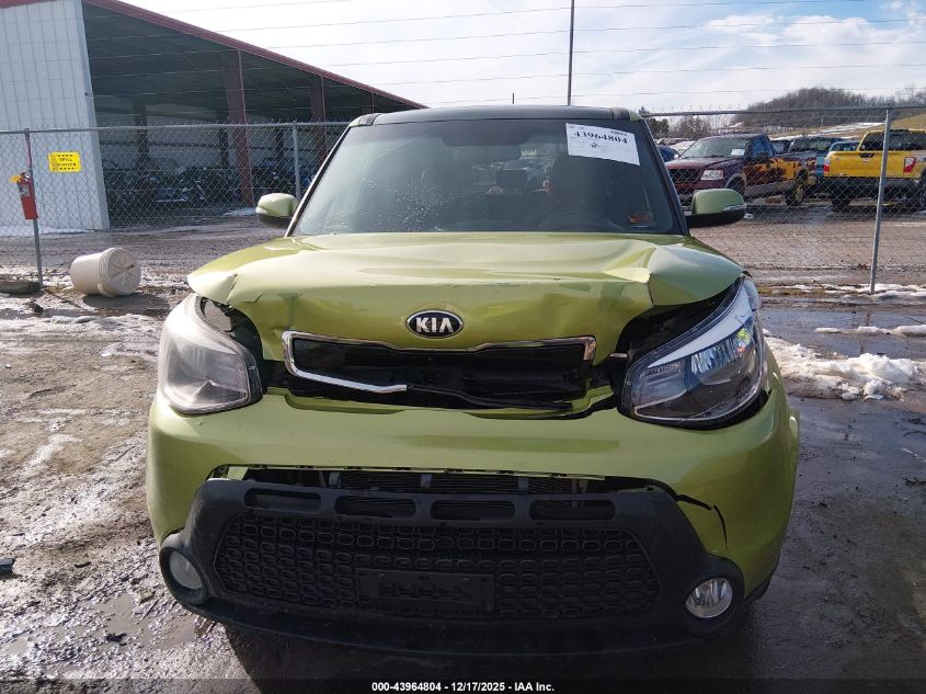 2014 Kia Soul + VIN: KNDJP3A59E7733562 Lot: 43964804
