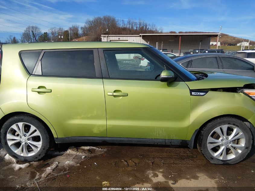 2014 Kia Soul + VIN: KNDJP3A59E7733562 Lot: 43964804