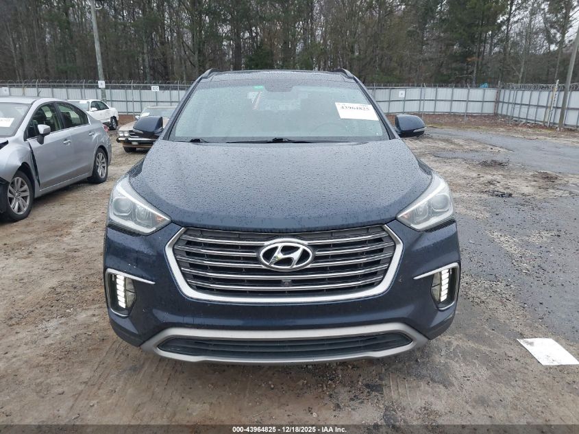 2018 Hyundai Santa Fe Se Ultimate VIN: KM8SR4HFXJU292812 Lot: 43964825
