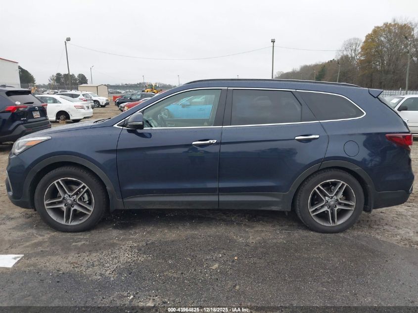 2018 Hyundai Santa Fe Se Ultimate VIN: KM8SR4HFXJU292812 Lot: 43964825