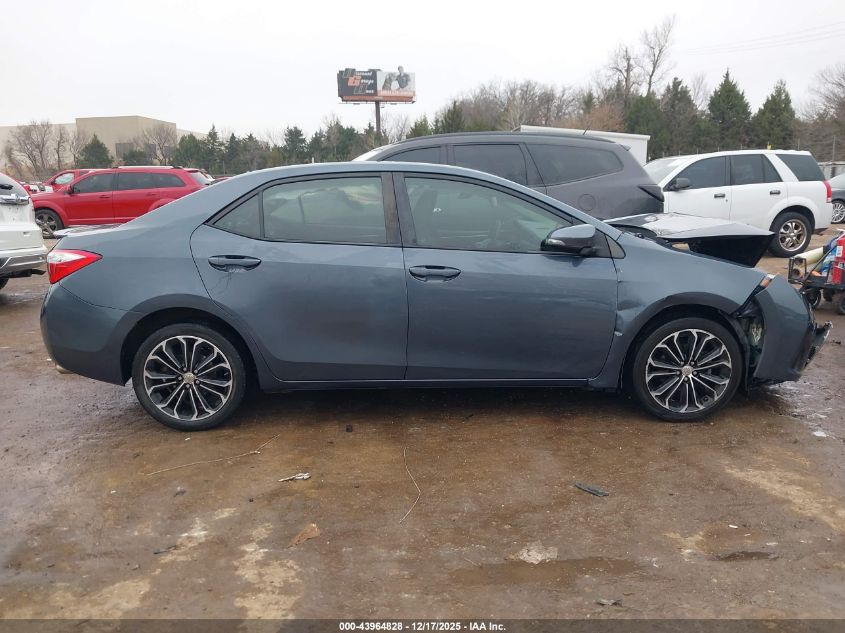 2015 Toyota Corolla S Plus VIN: 5YFBURHE5FP275752 Lot: 43964828