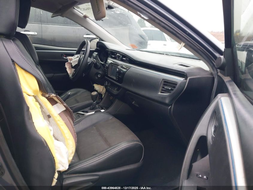 2015 Toyota Corolla S Plus VIN: 5YFBURHE5FP275752 Lot: 43964828