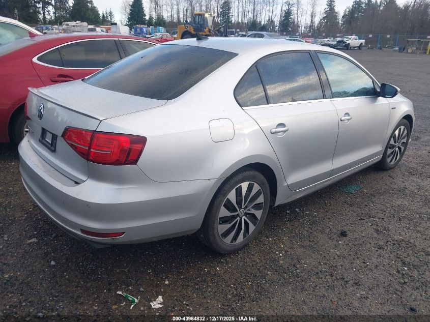 2016 Volkswagen Jetta Hybrid Sel Premium VIN: 3VW637AJ5GM269486 Lot: 43964832