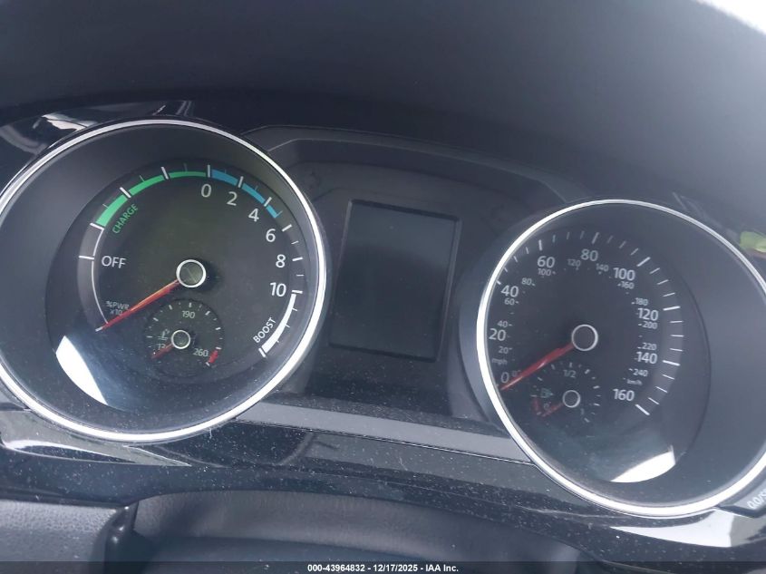 2016 Volkswagen Jetta Hybrid Sel Premium VIN: 3VW637AJ5GM269486 Lot: 43964832