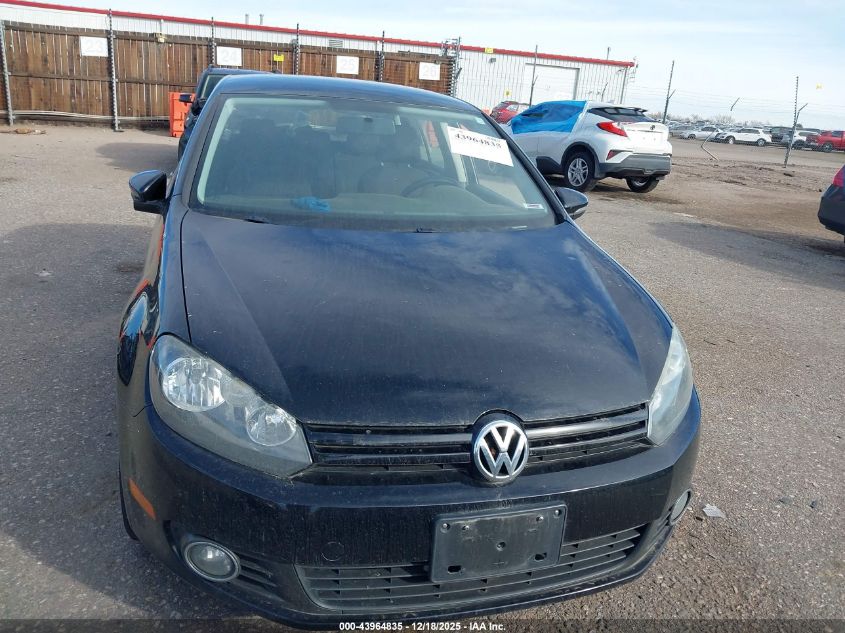 2012 Volkswagen Golf Tdi 4-Door VIN: WVWNM7AJXCW159765 Lot: 43964835
