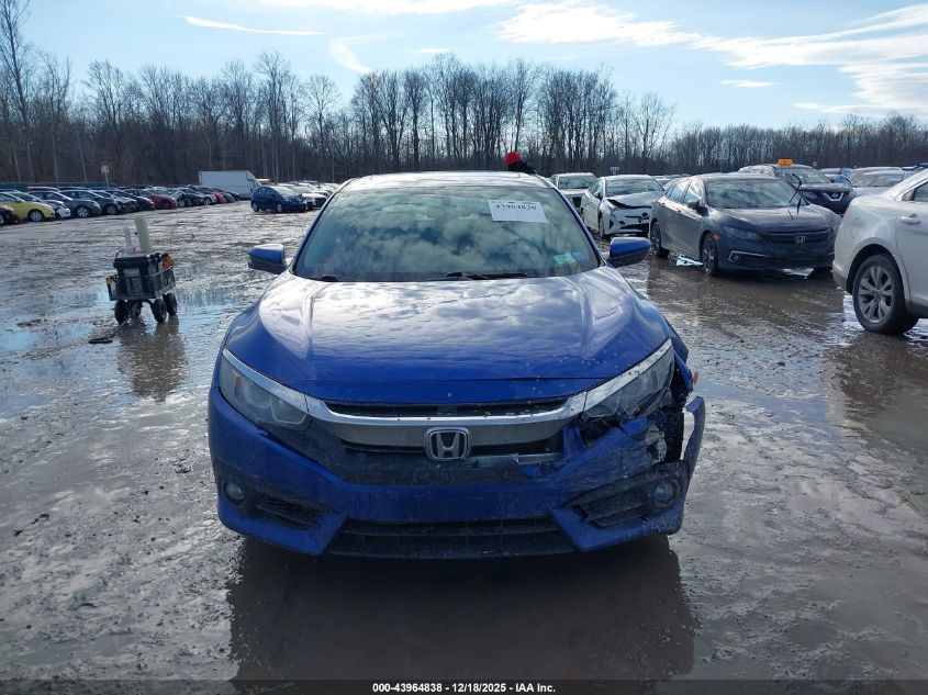 2017 Honda Civic Ex-T VIN: 19XFC1F31HE206665 Lot: 43964838