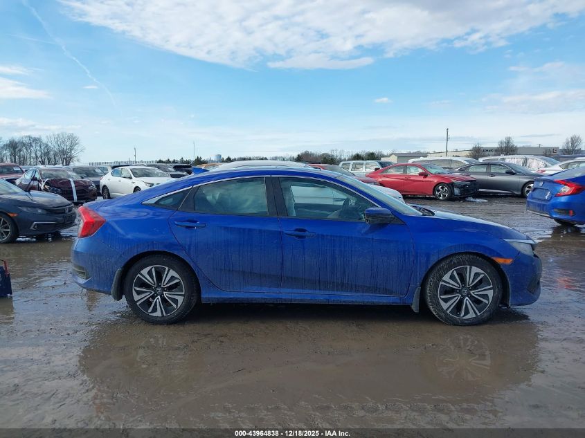 2017 Honda Civic Ex-T VIN: 19XFC1F31HE206665 Lot: 43964838