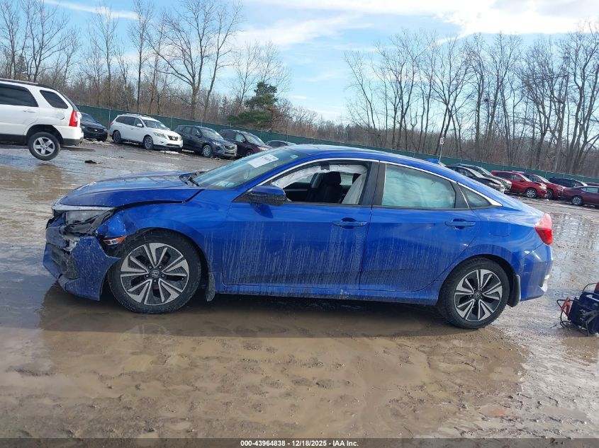 2017 Honda Civic Ex-T VIN: 19XFC1F31HE206665 Lot: 43964838