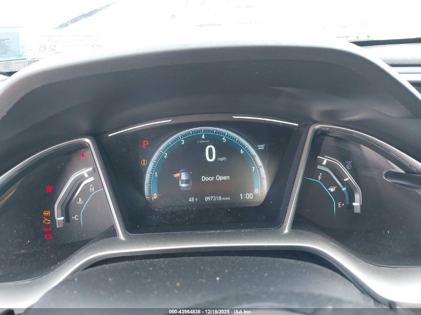 2017 Honda Civic Ex-T VIN: 19XFC1F31HE206665 Lot: 43964838