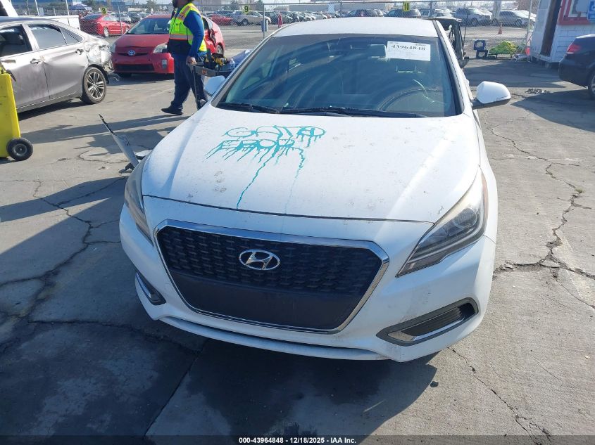 2017 Hyundai Sonata Hybrid Se VIN: KMHE24L18HA059438 Lot: 43964848