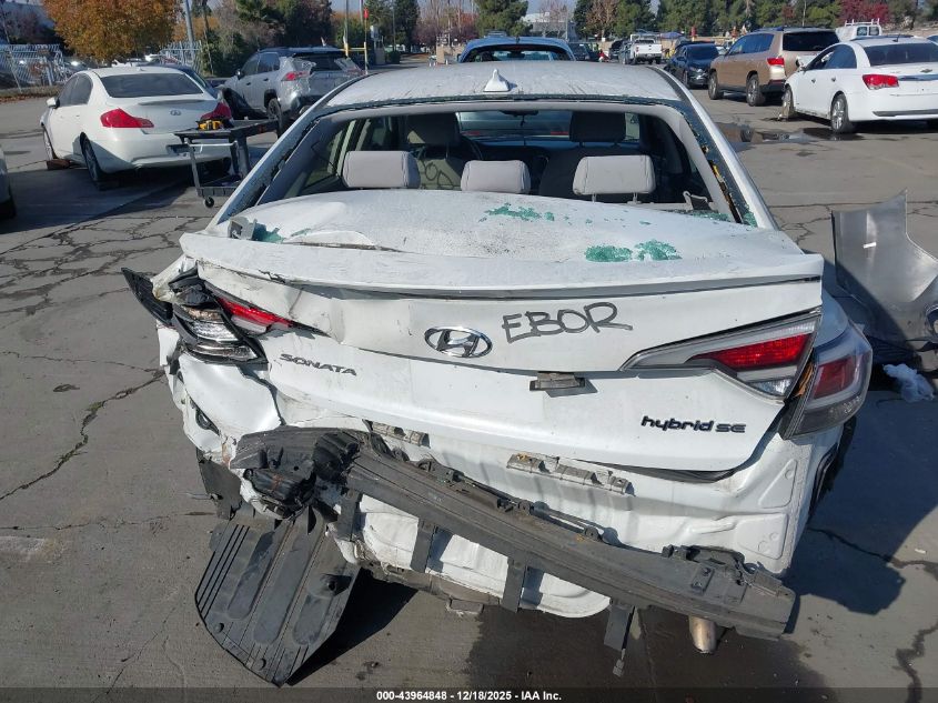 2017 Hyundai Sonata Hybrid Se VIN: KMHE24L18HA059438 Lot: 43964848