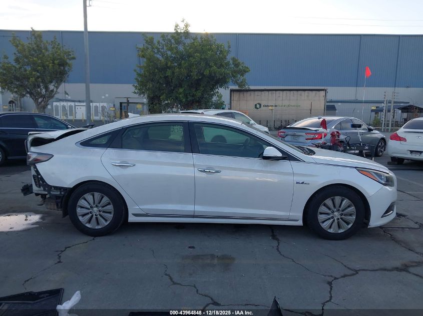 2017 Hyundai Sonata Hybrid Se VIN: KMHE24L18HA059438 Lot: 43964848