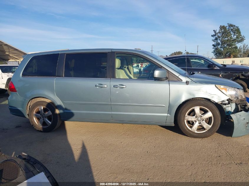 2010 Volkswagen Routan Se VIN: 2V4RW3D12AR406854 Lot: 43964856