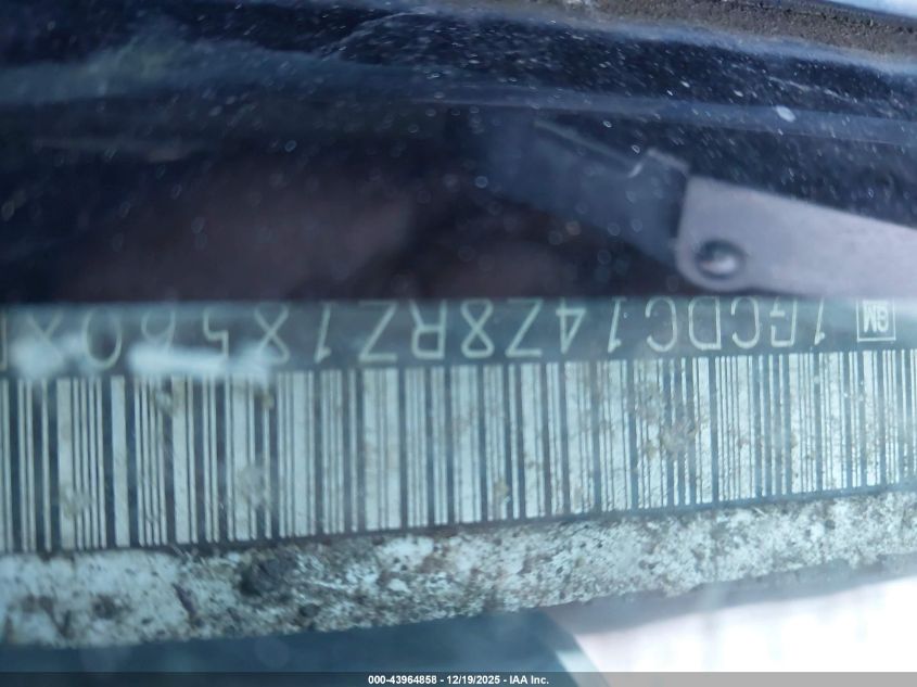 1994 Chevrolet Gmt-400 C1500 VIN: 1GCDC14Z8RZ185608 Lot: 43964858