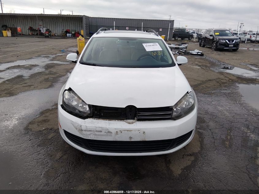 2014 Volkswagen Jetta Sportwagen 2.0L Tdi VIN: 3VWML7AJ2EM610699 Lot: 43964859