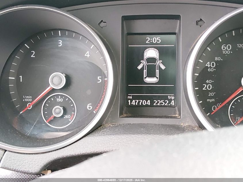 2014 Volkswagen Jetta Sportwagen 2.0L Tdi VIN: 3VWML7AJ2EM610699 Lot: 43964859