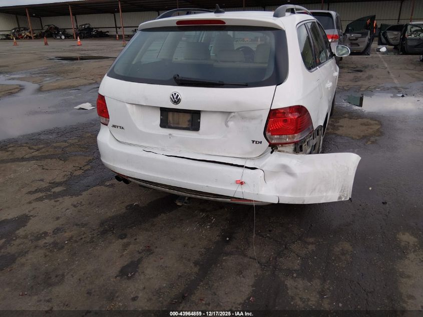 2014 Volkswagen Jetta Sportwagen 2.0L Tdi VIN: 3VWML7AJ2EM610699 Lot: 43964859