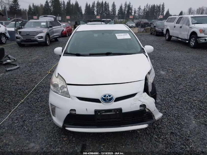 2014 Toyota Prius Three VIN: JTDKN3DU6E1773212 Lot: 43964860