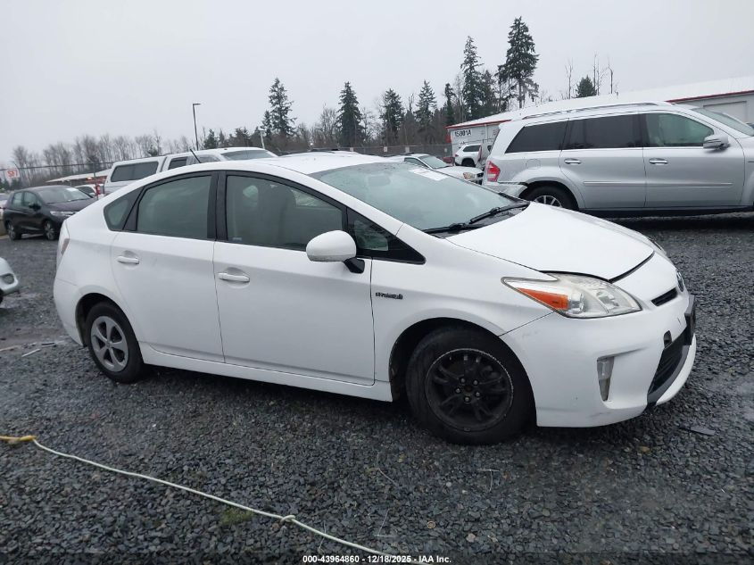 2014 Toyota Prius Three VIN: JTDKN3DU6E1773212 Lot: 43964860
