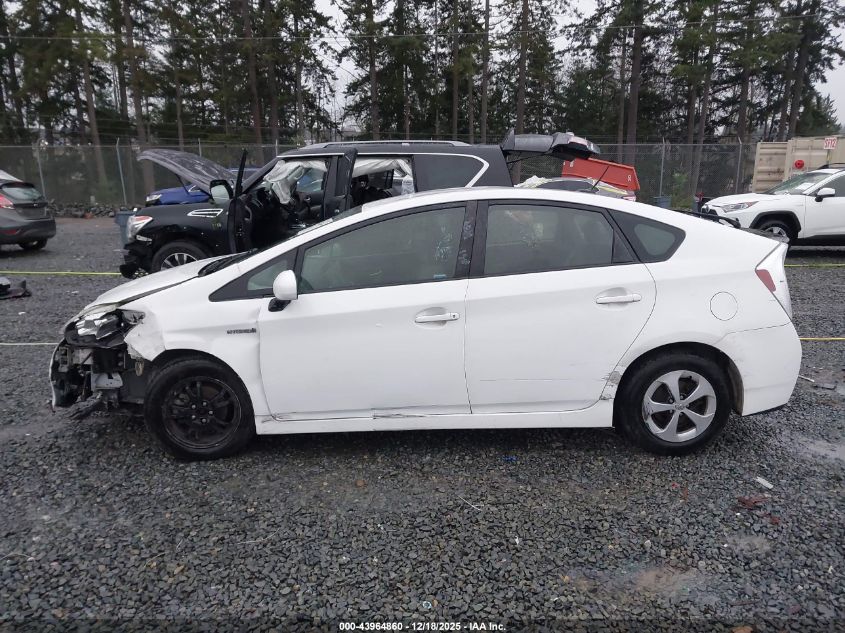 2014 Toyota Prius Three VIN: JTDKN3DU6E1773212 Lot: 43964860