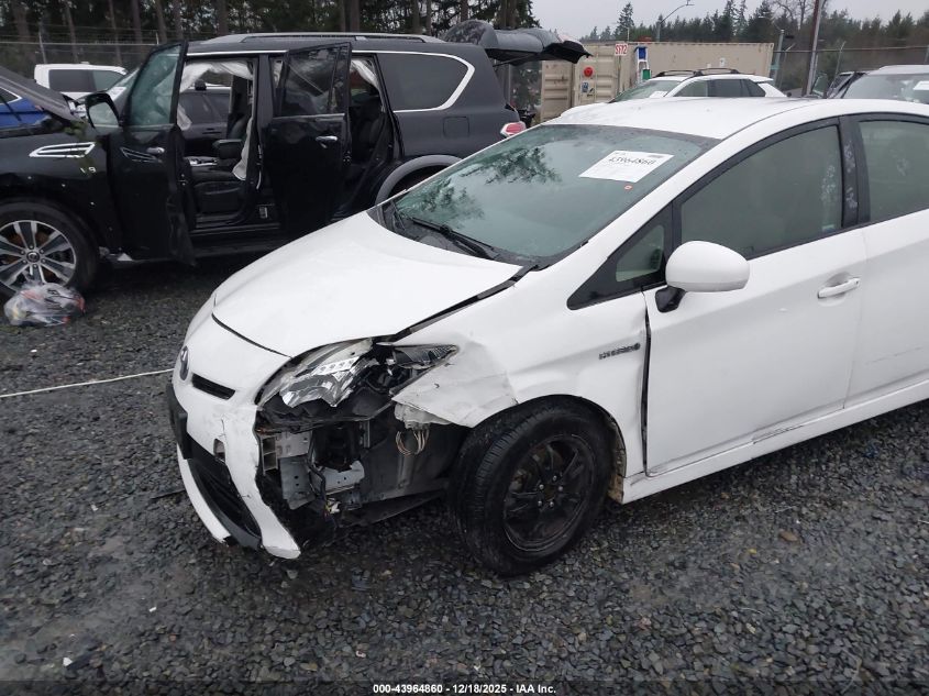 2014 Toyota Prius Three VIN: JTDKN3DU6E1773212 Lot: 43964860