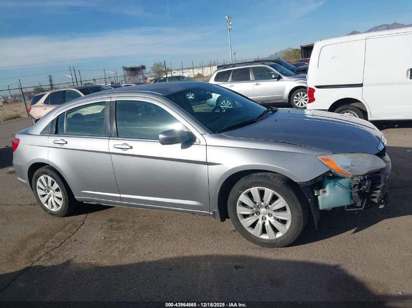 2014 Chrysler 200 Lx VIN: 1C3CCBAB3EN206606 Lot: 43964865