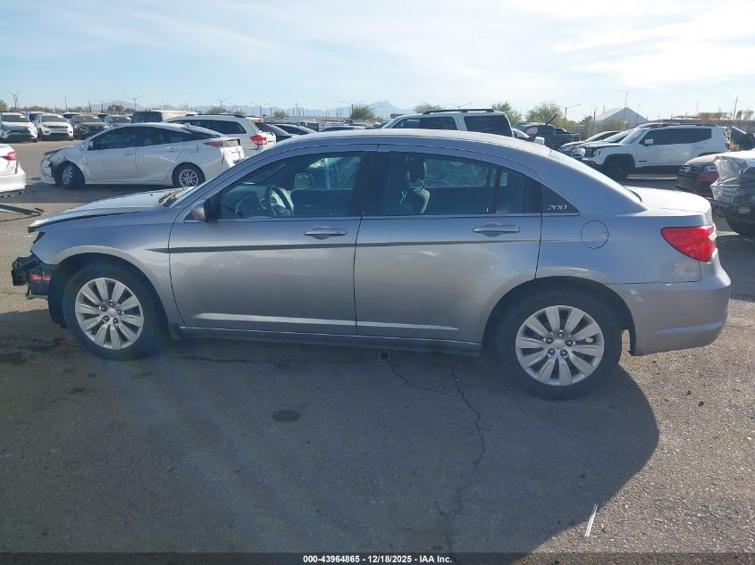 2014 Chrysler 200 Lx VIN: 1C3CCBAB3EN206606 Lot: 43964865