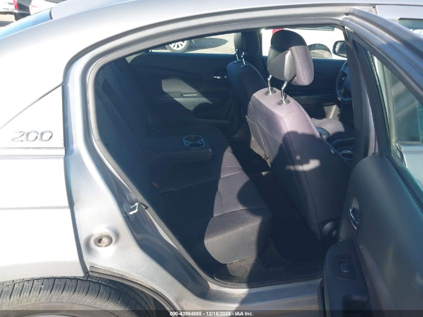 2014 Chrysler 200 Lx VIN: 1C3CCBAB3EN206606 Lot: 43964865