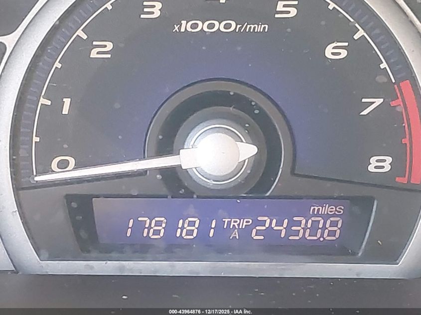 2007 Honda Civic Lx VIN: 2HGFG12687H540958 Lot: 43964876