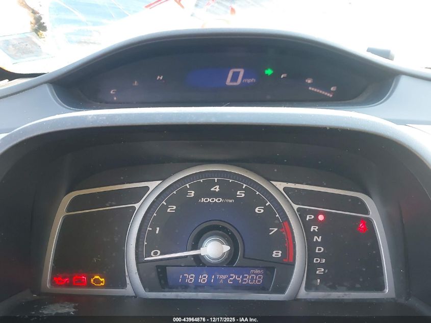 2007 Honda Civic Lx VIN: 2HGFG12687H540958 Lot: 43964876