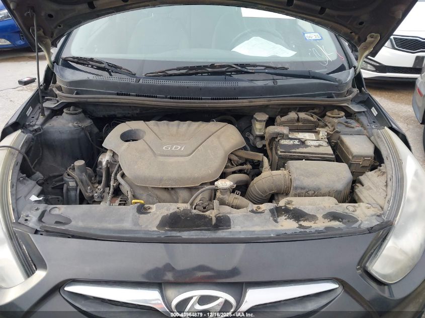 2012 Hyundai Accent Gls VIN: KMHCU4AE1CU263416 Lot: 43964879