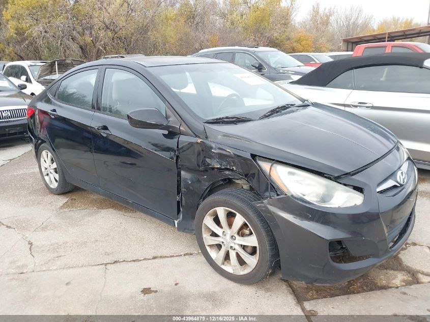 2012 Hyundai Accent Gls VIN: KMHCU4AE1CU263416 Lot: 43964879