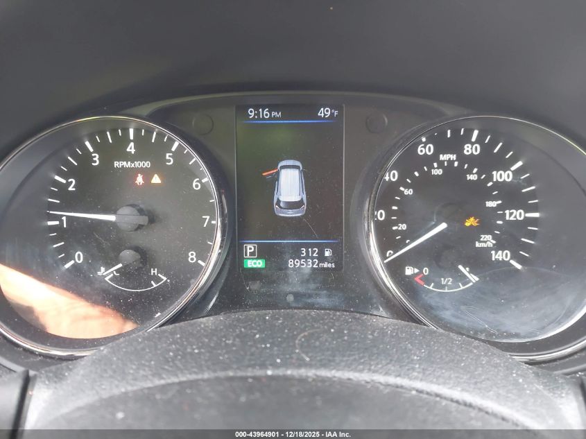 2020 Nissan Rogue Sv Fwd VIN: KNMAT2MTXLP526725 Lot: 43964901