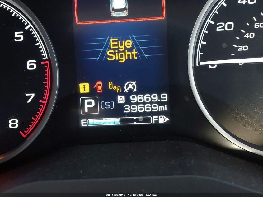 2019 Subaru Forester Premium VIN: JF2SKAGC7KH562475 Lot: 43964915