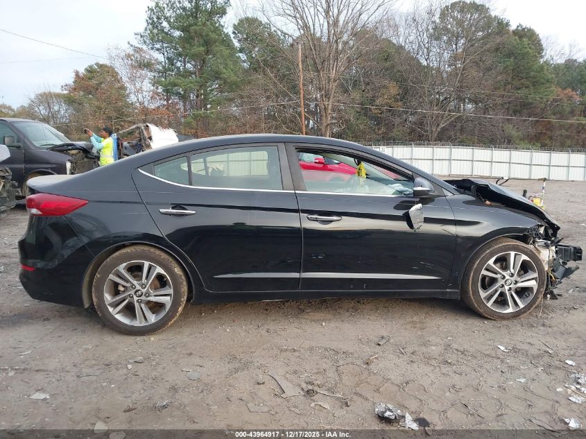 2017 Hyundai Elantra Limited VIN: KMHD84LF4HU067797 Lot: 43964917