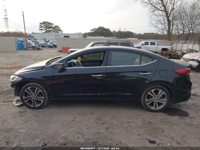 2017 Hyundai Elantra Limited VIN: KMHD84LF4HU067797 Lot: 43964917