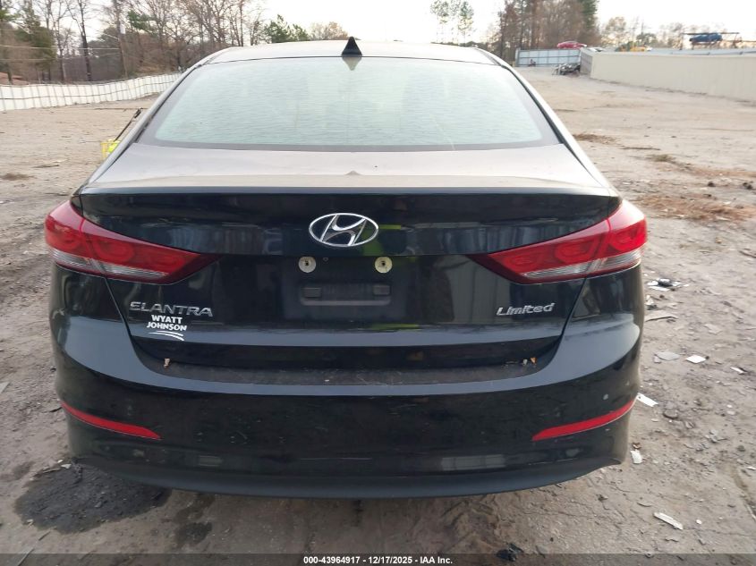 2017 Hyundai Elantra Limited VIN: KMHD84LF4HU067797 Lot: 43964917