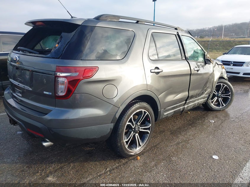 Vin: 1fm5k8gt5fgc49484, lot: 44460583, ford explorer sport 20154