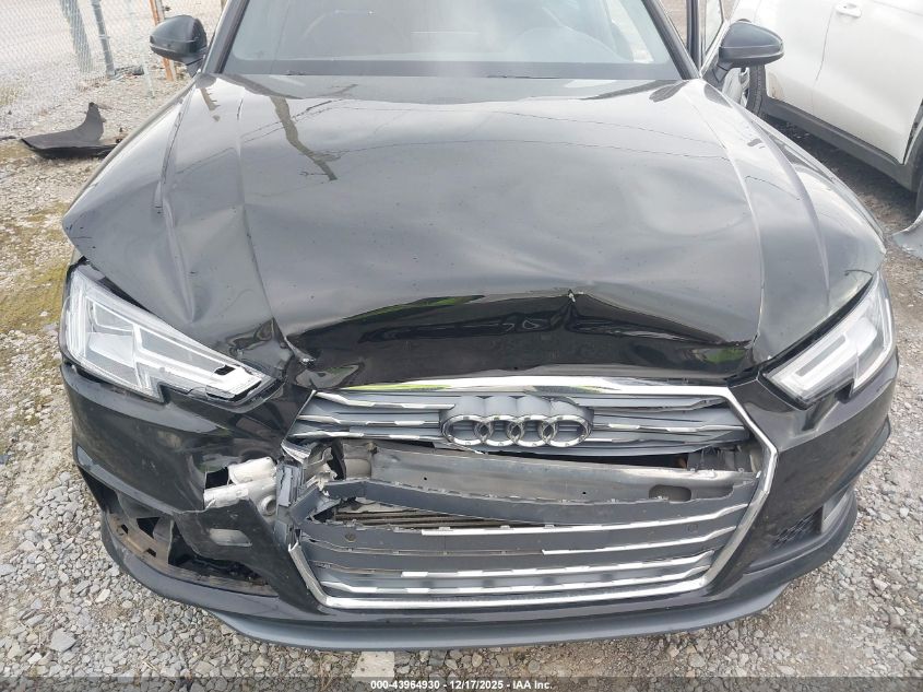 2019 Audi A4 45 Premium VIN: WAUENAF43KN019491 Lot: 43964930